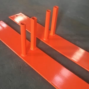 Base de plástico cementado