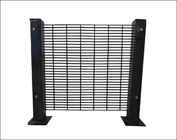 Portable 358 mesh fence black powder coated