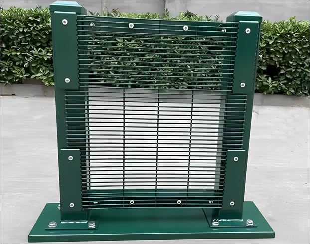 Anti climbing 358 mesh panels dark green coated