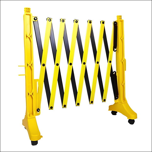 Barricade with FRP frame