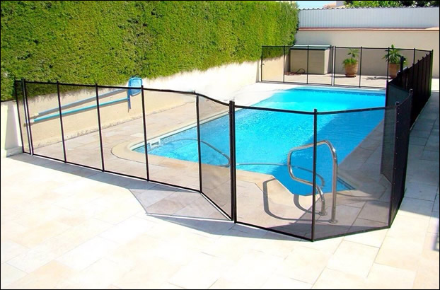 Vedação de segurança para piscinas